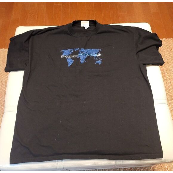Other - Vintage 2001 Eric Clapton Thank you Crew concert T-shirt men's XL